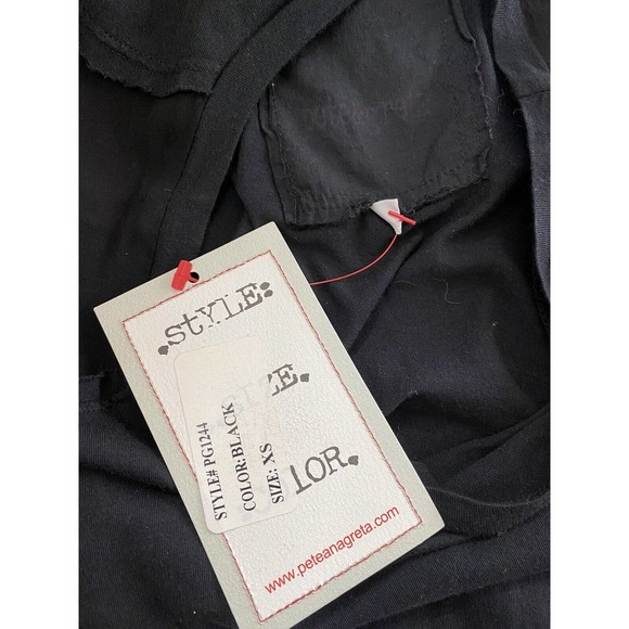 NWT Johnny Was Pete & Greta Elora Tunic Dress Black Top Sleeveless A lin… - Picture 8 of 8